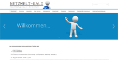 Desktop Screenshot of netzwelt-kali.de