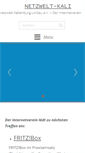 Mobile Screenshot of netzwelt-kali.de
